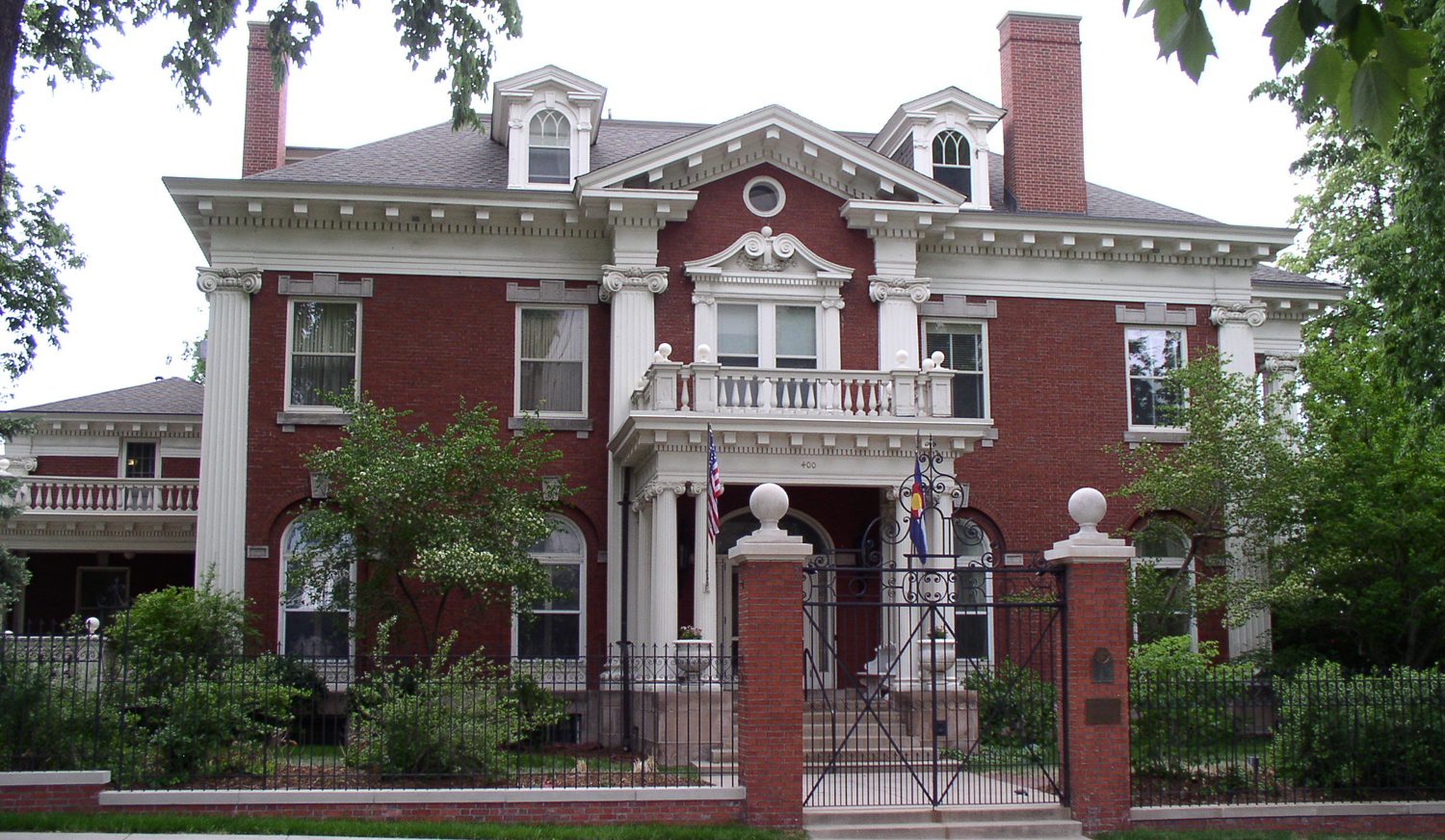 Governor S Residence At The Boettcher Mansion Denver Architecture   BoettcherMan Ext 